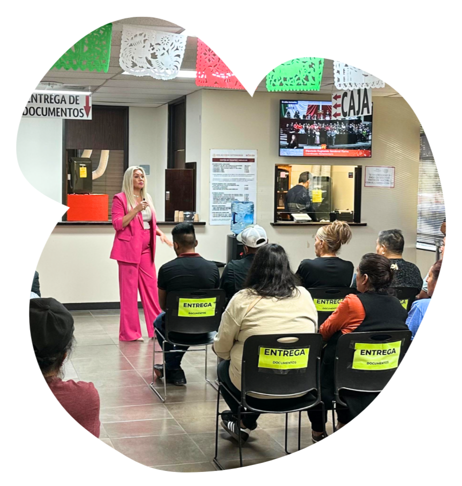 Family legal talk at the Dallas consulate